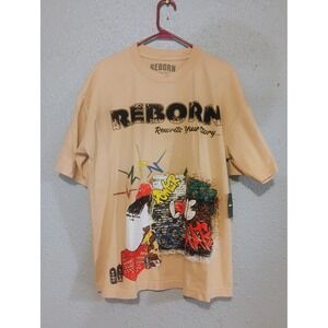 NWT Streetwear Fanfare Rewrite Your Story Limited Release T-shirt Reborn Large